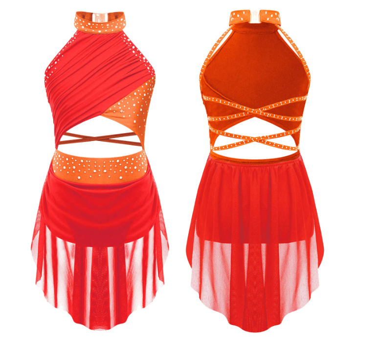 Iefiel Sleeveless Modern Lyrical Dress