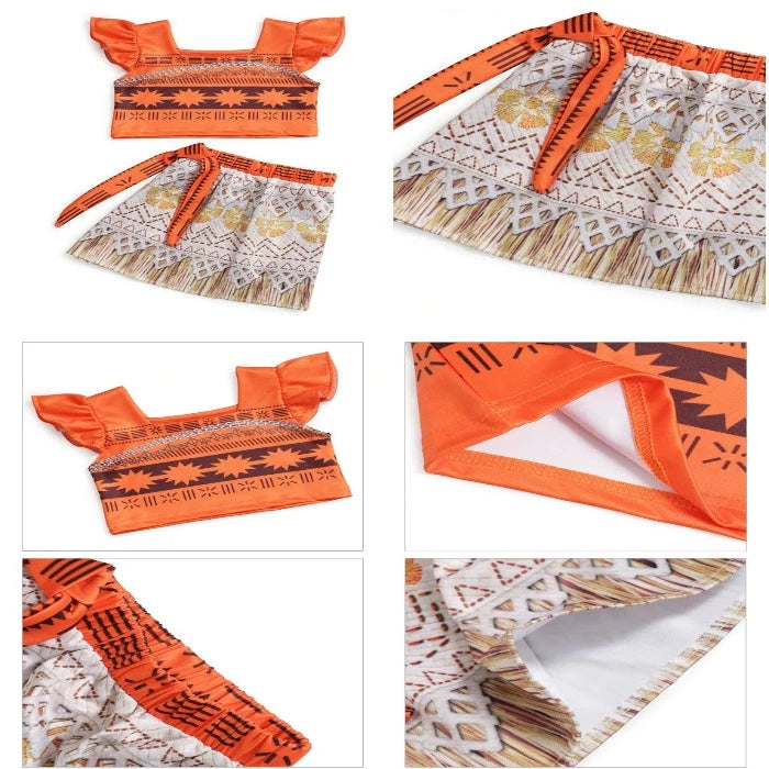 LingQiShiZu Moana Costume