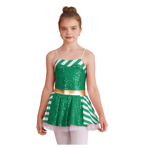 Iefiel Candy Cane Dress