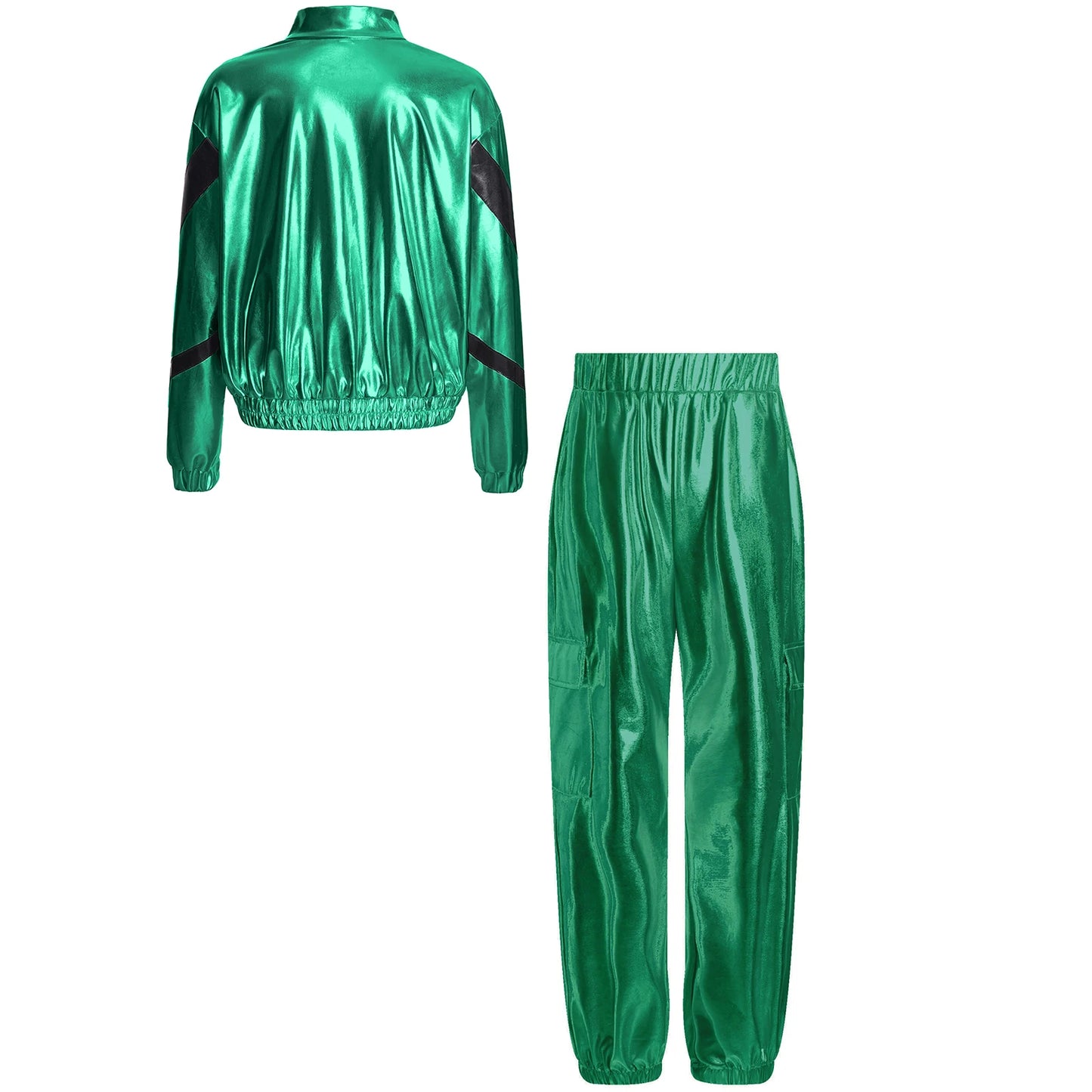 Iefiel Metallic Tracksuit