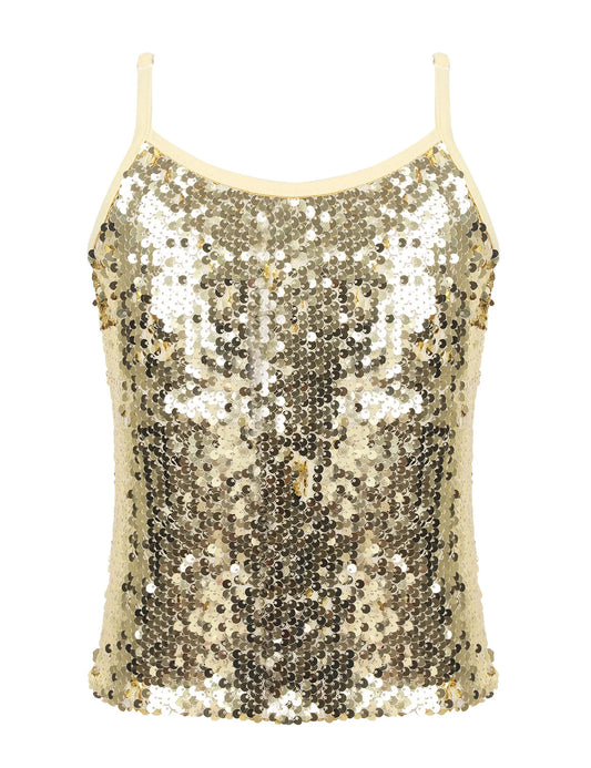 Sequin Vest Top