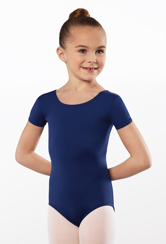 Balera/Weissman Short Sleeve High-Back Leotard