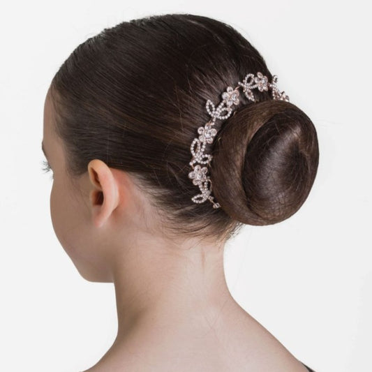 Studio 7 Rose Gold Floral Sparkle Hairpiece