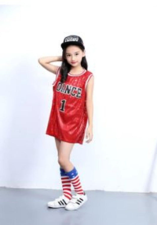 Basketball Style Sequined Vest